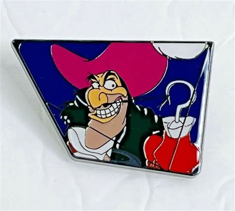 Captain Hook Hot Topic Villain Fragment Blind Box Series Loungefly Disney Pin