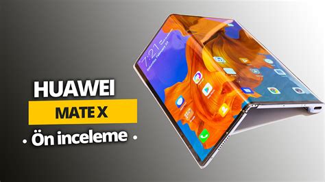 Katlanabilir Huawei Mate X ön inceleme Video ShiftDelete Net