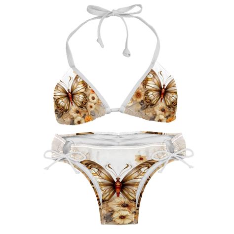 Butterfly Fission Diagram Women S One Piece Swimsuit Bikini Set With