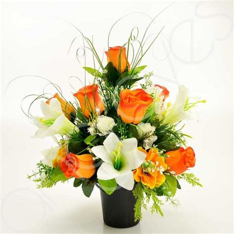 Artificial Flowers For Graveside