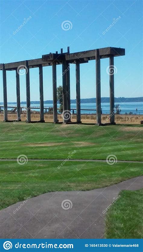 Chambers Bay Editorial Image Image Of Green Water 165413530