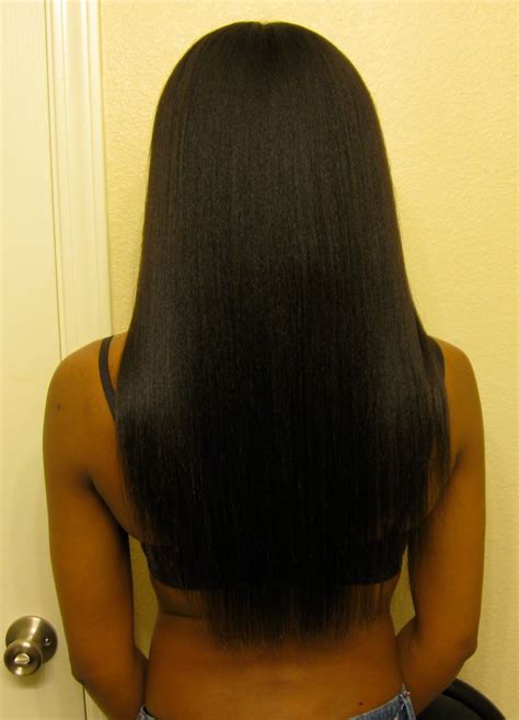 Nice Length Check Long Relaxed Hair Relaxed Hair Hair Inspiration