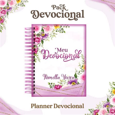 Planner Devocional Personalizado Feminino Evangélico católic