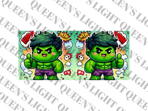 Hulk Mug Wrap Cute Hulk Mug Wrap Sublimation Design Png Oz And Oz