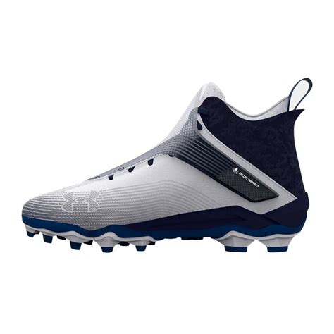 Under Armour Mens Ua Highlight Hammer Mc Football Cleats Whitenavy