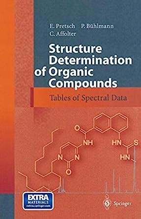 Structure Determination Of Organic Compounds Tables Of Spectral Data