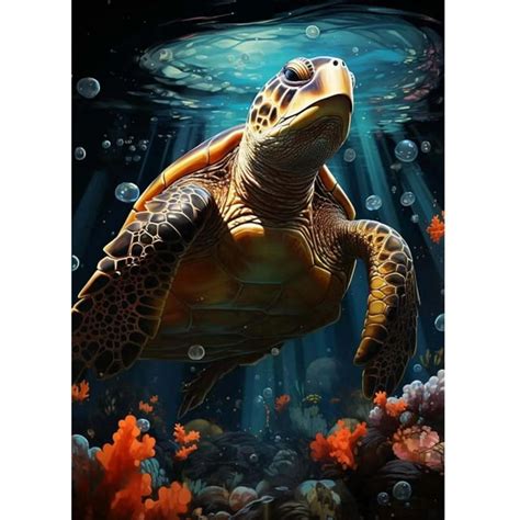 ZHUDENGXJL Sea Turtle Diamond Art Painting Kit - Walmart.com