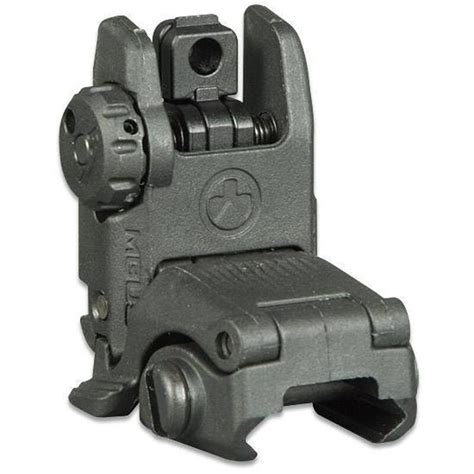 Magpul MBUS Gen 2 Flip Up Rear Sight AR 15 Picatinny Compatible