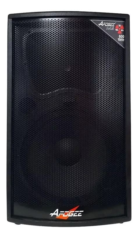 Bafle Pasivo Apogee Pasivo A15 Fabricación Nacional 300w Grey Music