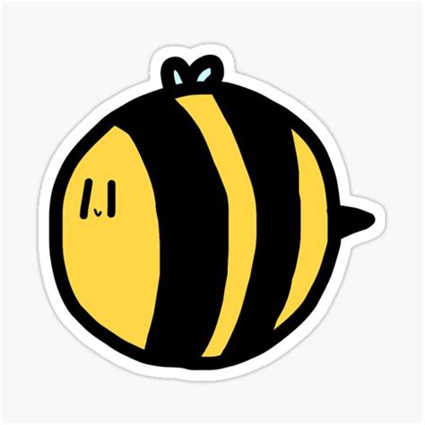 Bumblebee Sticker For Sale By Finnzilla Redbubble