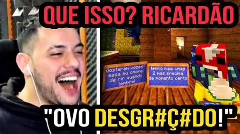 Richas Zoando O Forever De Novo 😂 Minecraft Qsmp Youtube