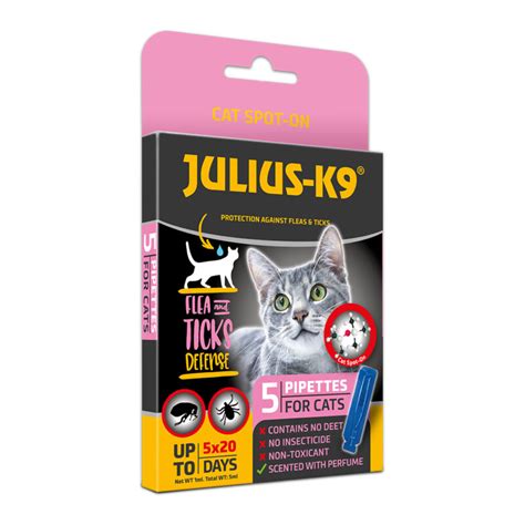 Julius K9 Bolha- és kullancsriasztó nyakörv macskáknak - Háziállatod álma
