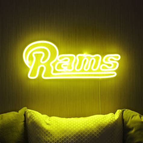 Nfl Rams Large Flex Neon Led Signpro Led Sign