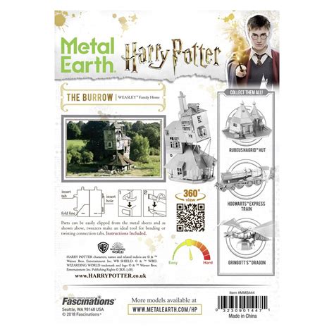 Metal Earth Harry Potter the Burrow Model kit | Conrad.com