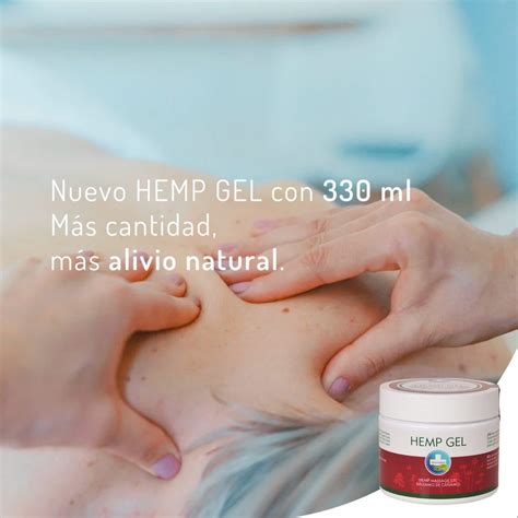 Hemp Gel Gel De C Amo Natural Y Vegano Para Masaje Annabis Natura