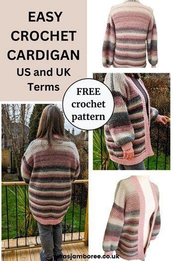 Easy Seamless Crochet Cardigan Free Pattern Jera S Jamboree In 2024