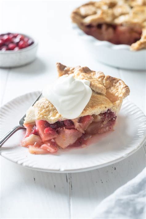 Apple Cranberry Pie Recipe Flavor The Moments