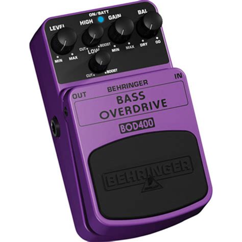 Behringer Bod400 Bass Overdrive Pedal Seminuevo Gear4music