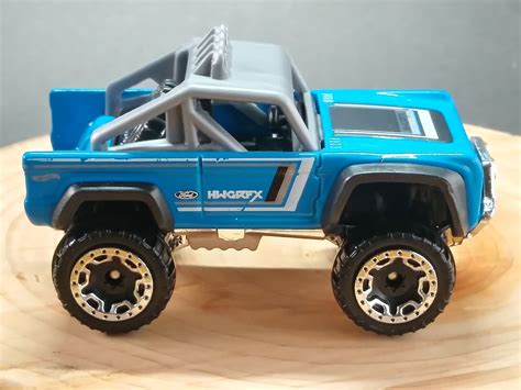 Custom Ford Bronco 2021 Then And Now GTB36 Hot WHeeLs MATCHBOX