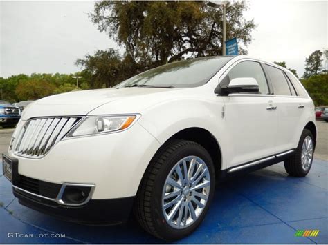 2014 White Platinum Metallic Tri Coat Lincoln Mkx Fwd 91942811