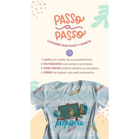 Blusa Feminina Educa O Infantil Baby Look Professora Elo