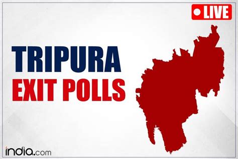 Exit Poll Results 2023 Live Tripura Exit Polls To Be Released After 7 Pm Check Latest Update Here