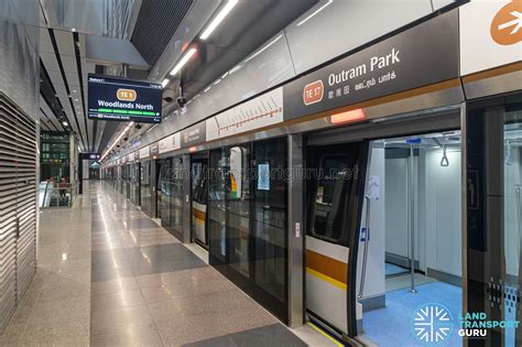 Outram Park MRT Station – TEL Platform F | Land Transport Guru