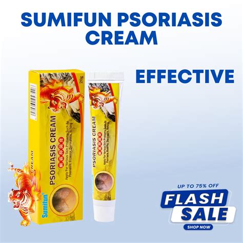 Original Sumifun Psoriasis Cream G Dermatitis Eczema Tinea Itching