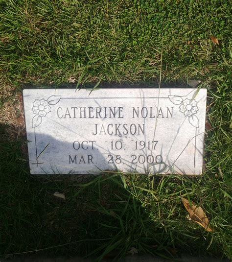 Catherine Essie Nolan Jackson (1917-2000) – Memorial Find a Grave