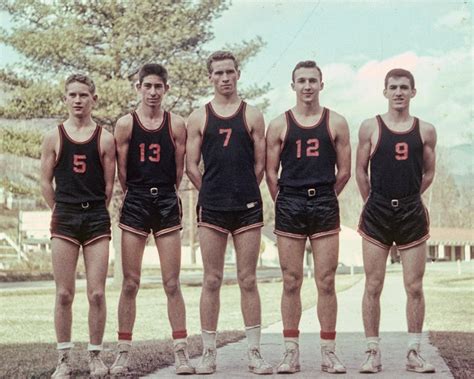 1950s Boys Basketball Team, Vintage Photo From Original Negative 8x10 ...