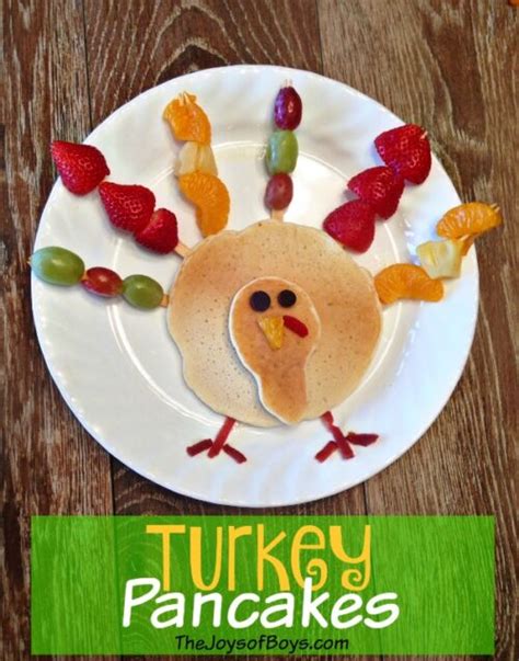 Turkey Pancakes Easy Thanksgiving Breakfast