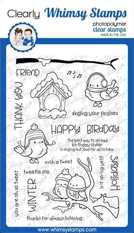 Whimsy Stamps Tweetie Pie Stamp Set Australia