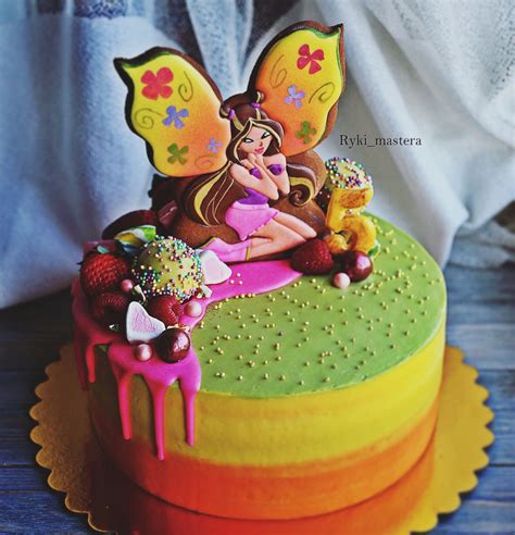 Winx Cake Детский торт Торт Пряник