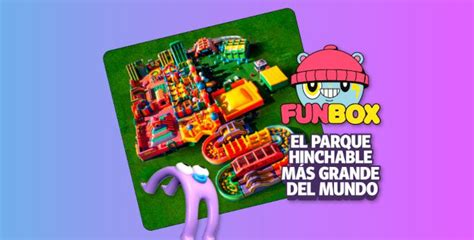 Entradas Funbox el parque hinchable más grande del mundo