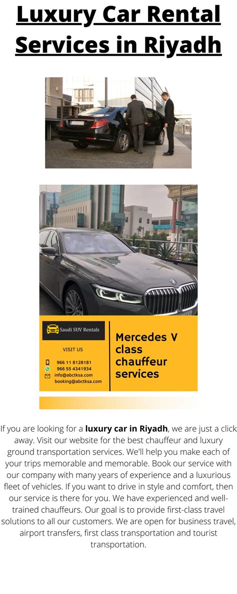 PPT - Luxury Car Rental Services in Riyadh PowerPoint Presentation ...