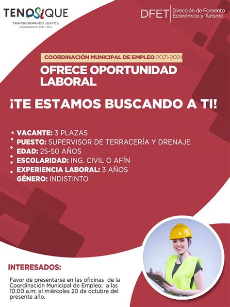 Coordinaci N Municipal De Empleo Tenosique Tab