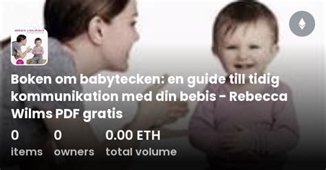 Boken Om Babytecken En Guide Till Tidig Kommunikation Med Din Bebis