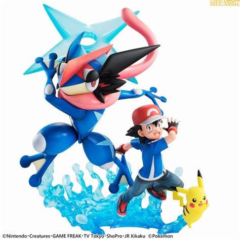 『ポケモン』サトシ＆ピカチュウ＆サトシゲッコウガがシンクロ！ 躍動感あふれるポーズで立体化 ファミ通com