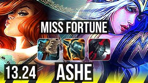 Miss Fortune Soraka Vs Ashe Sona Adc Games Godlike Na