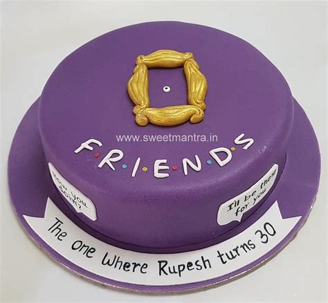 Friends Frame Cake Decorated Cake By Sweet Mantra Cakesdecor