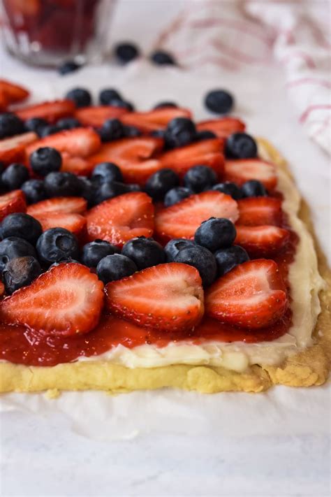 4th Of July Fruit Pizza Recipe By Leigh Anne Wilkes