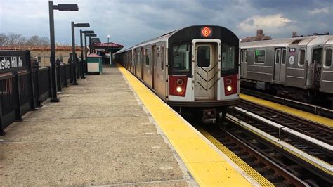 Irt Pelham Line Pelham Bay Park Bound R A Train Entering