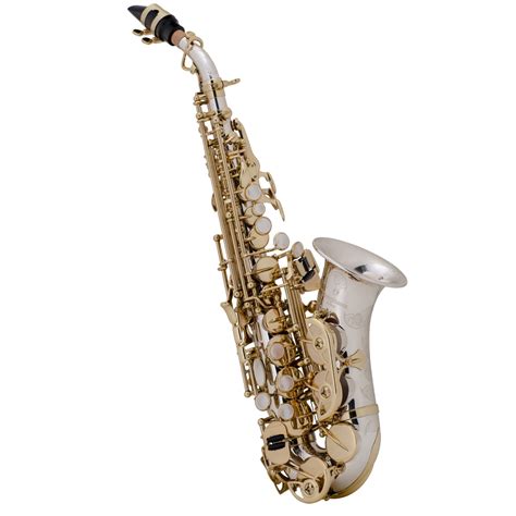 Yanagisawa SC9937 Curved Soprano Saxophone - Sterling Silver Body, Bow ...