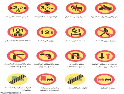 livesweden: teori prov på arabiska