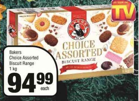 Bakers Choice Assorted Biscuit Range 1kg Offer At Spar