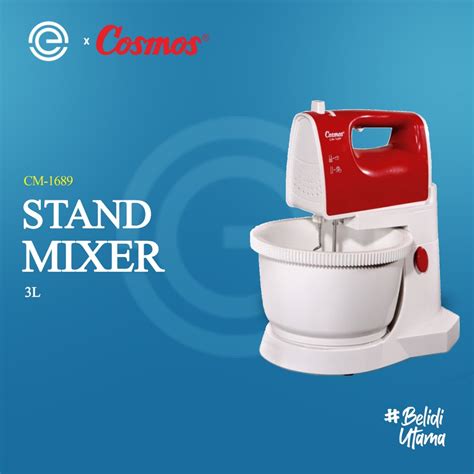 Jual COSMOS Stand Mixer 3 Liter CM 1689 Shopee Indonesia