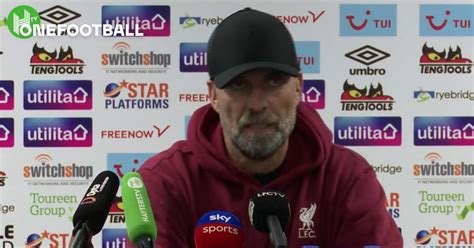 Klopp Sobre El Emotivo Gol De Luis Díaz Onefootball