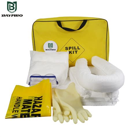 Spill Kits (KITS)--Oil Only Spill Kits - BAYMRO Safety is the Top 1 PPE ...