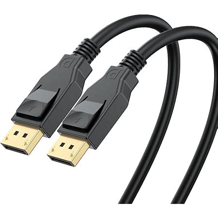 Amazon Vesa Certified K Displayport Dp Cable Hz Ft