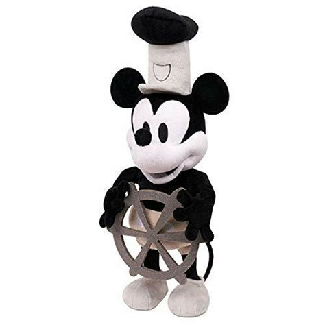 Disney Montres Disney Steamboat Willie Mickey Mouse Dancing Peluche